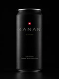 KANAN Citrus — canette noire mate de 33 cl, 700 mg d'électrolytes